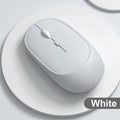Wireless Mouse Rechargeable Mouse Gamer Dual Modes Bluetooth-compatible 2.4G USB Mute Mice For Laptop Pad Tablet Macbook Mause