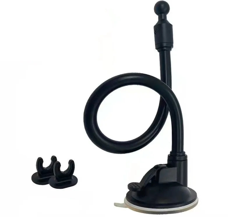 17MM Ball Head Hose Sucker Base For Xiaomi Wireless Car Charger 20W Car Mobile Phone Tablet Holder Accessories 4 Lengths
