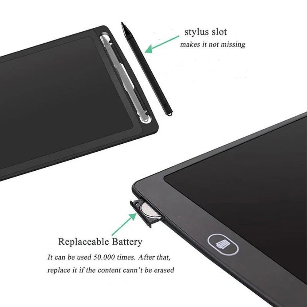 8.5/12Inch Electronic Drawing Board LCD Screen Writing Digital Graphic Drawing Tablets Electronic Handwriting Pad Toys for Kids