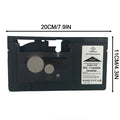 Video Conversion Box VHS-C Cassette Converter for JVC for RCA for Panasonic VHS to VHSC SVHS-C Cassette Adapter Not for MiniDV