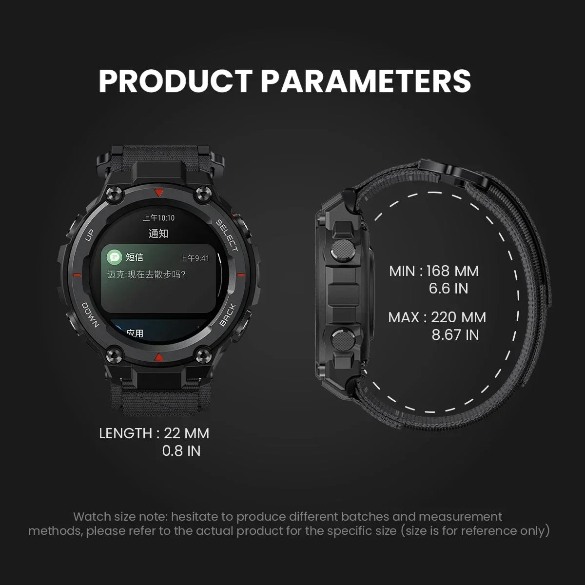 Nylon Strap For Amazfit T-rex 3 2 Ultra Watch Band For Huami For Amazfit Trex Pro T Rex Belt Smartwatch Bracelet Accessories