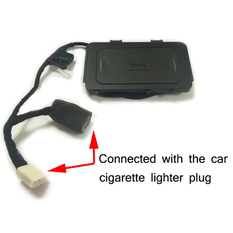 15W Car wireless charger fast phone charger charging pad charging holder for VW Jetta MK7 T-Roc T-Cross Teramont Phideon