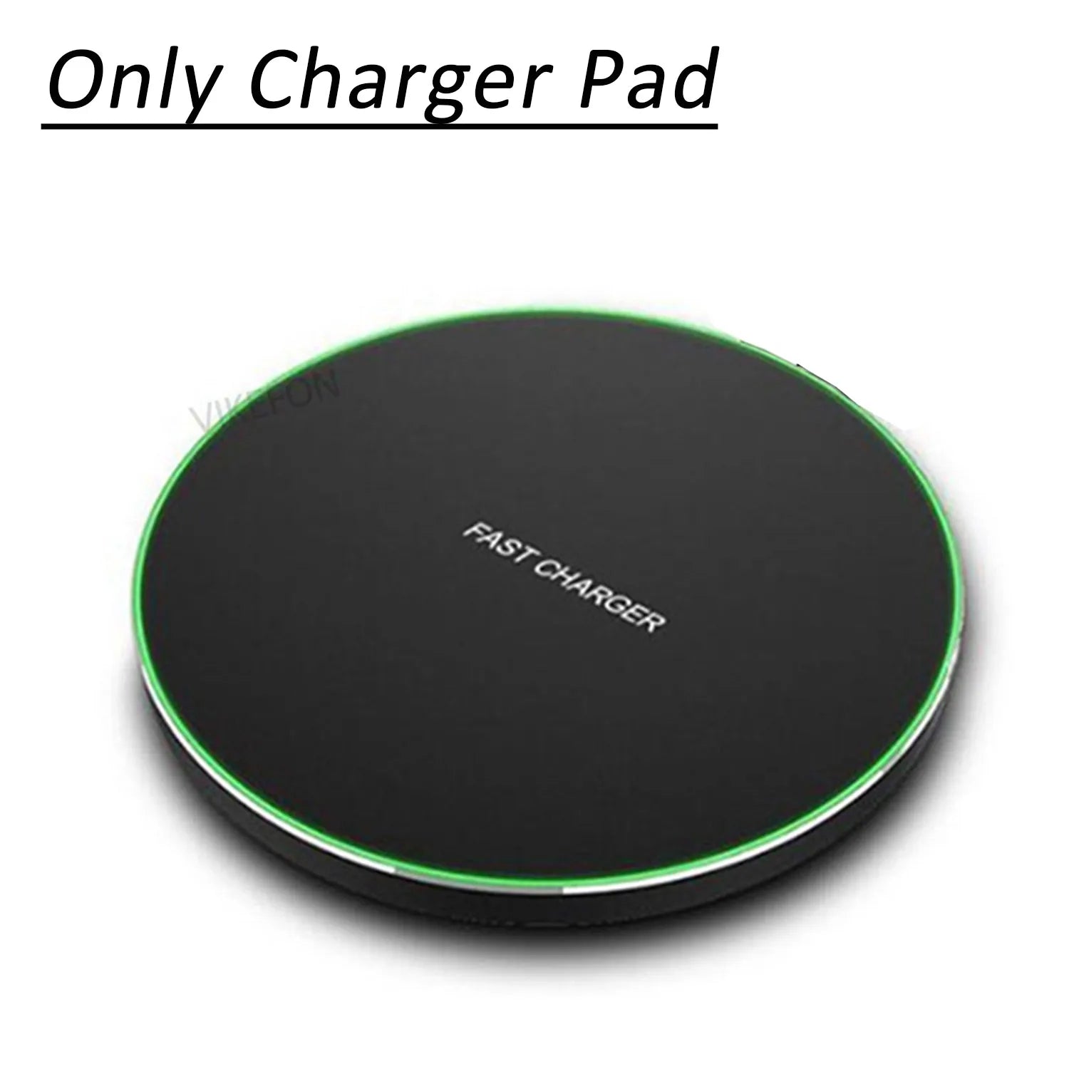 Desktop Wireless Charger Type C Cable LED Light For iPhone 17~12 Samsung S25 S24 Xaomi 17 Pro Max Huawei Fast Charging Station