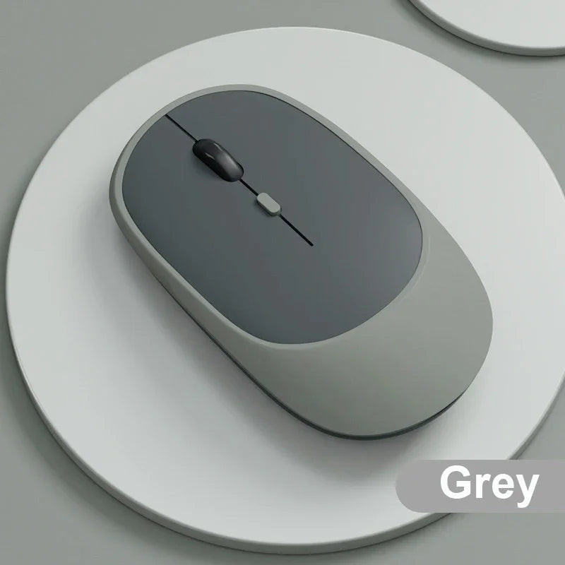 Wireless Mouse Rechargeable Mouse Gamer Dual Modes Bluetooth-compatible 2.4G USB Mute Mice For Laptop Pad Tablet Macbook Mause